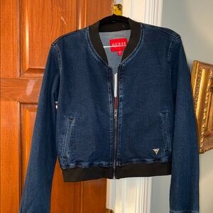Guess Dark Blue Denim Jacket